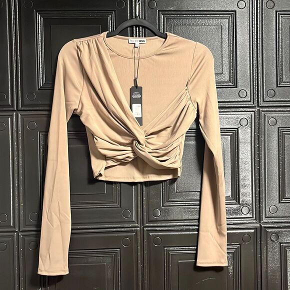 Ribbed crop top - Picture 1 of 4